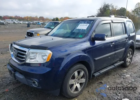 2014 Honda Pilot Touring z USA, uszkodzony, nr VIN 5FNYF4H91EB014722
